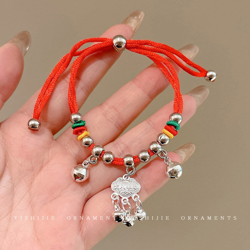 Children's Colorful Rope Line Hand Woven National Style Adult Bracelet