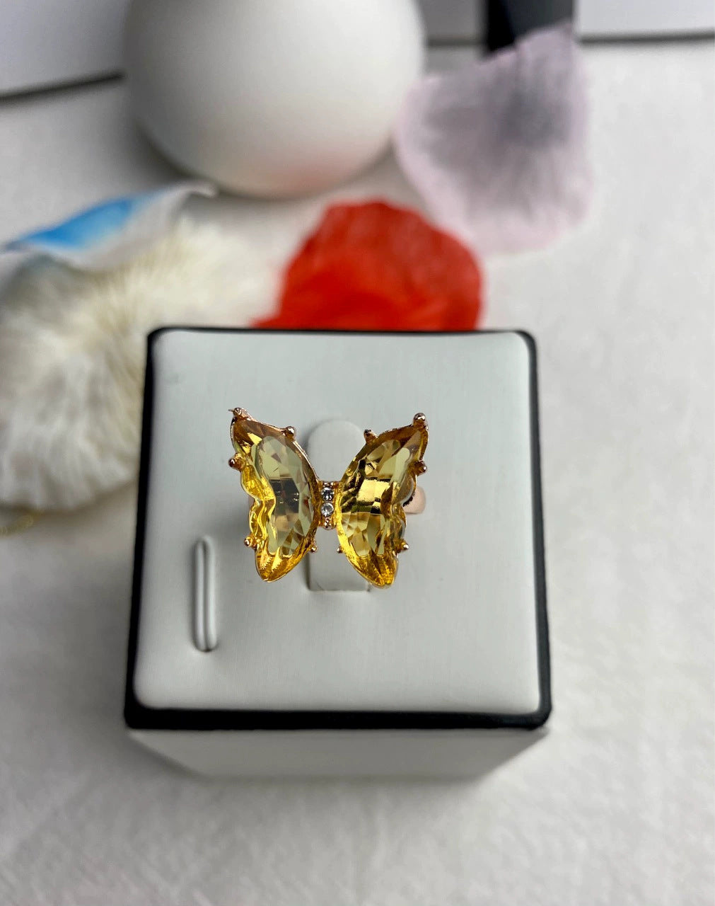 Simple Personality Fashion Sweet Elegance Light Rings