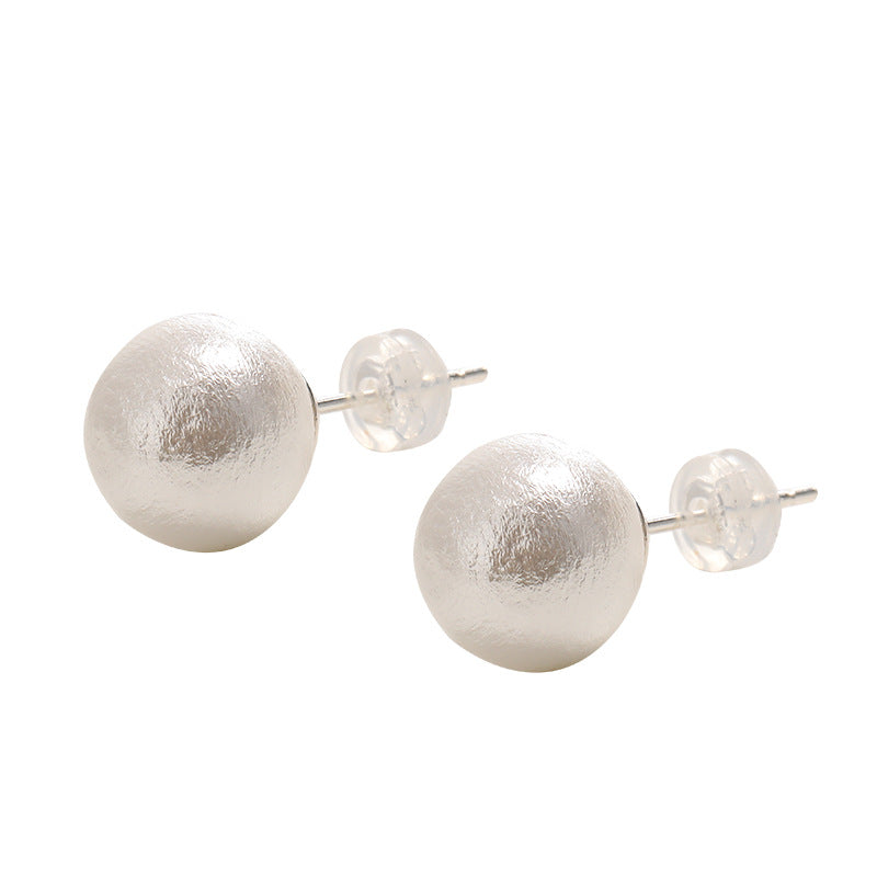 Pearl Perfect Circle Strong Light Female Earrings