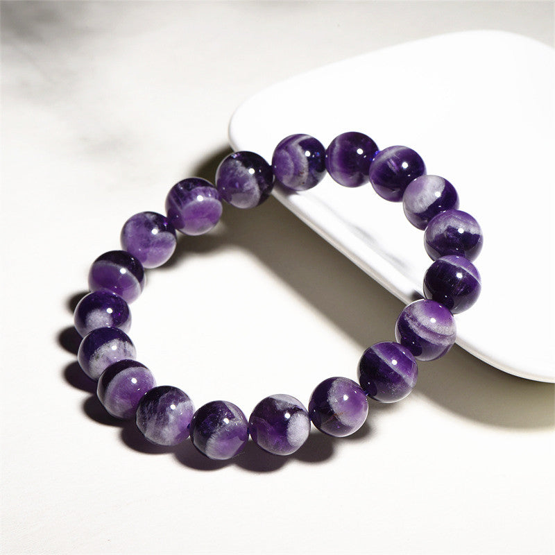 Natural Dream Amethyst Single Circle Fashion Bracelets