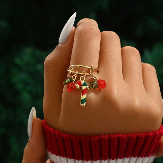 Festival Atmosphere Animal Personality Crystal Elk Rings