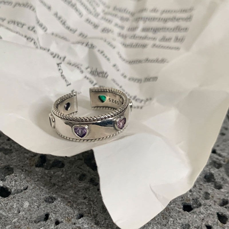 Women's High-grade Sense Niche Pearl Broken Sier Ring