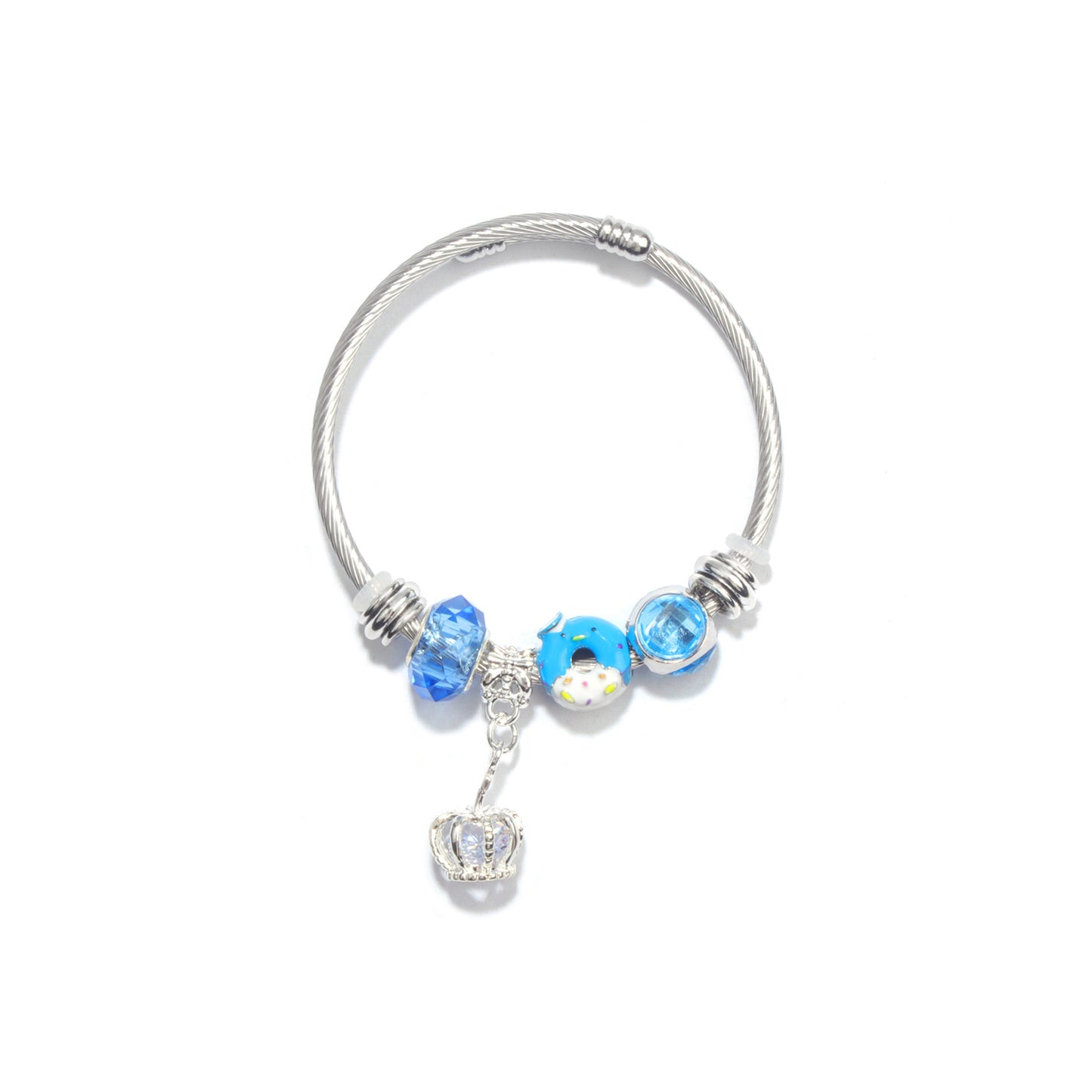Cute Fresh Crown Beaded Fashion Beautiful Bracelets