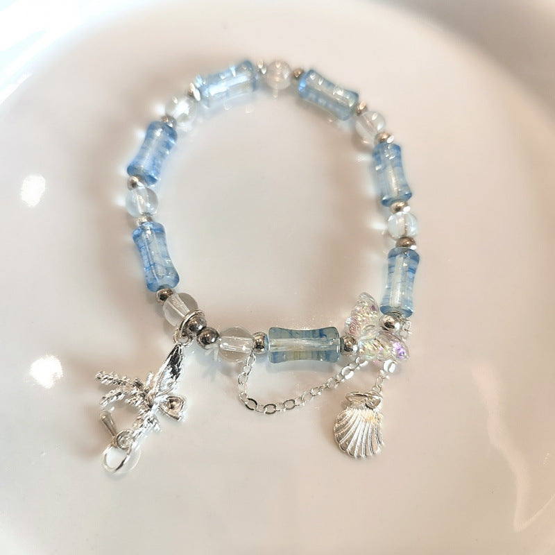 Moon Glazed Female Design Simple High Sense Versatile Bracelet