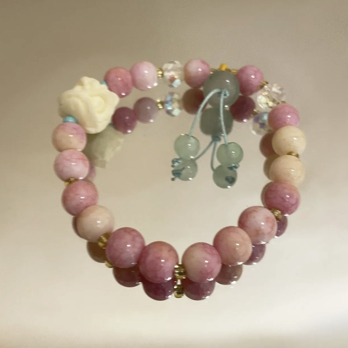 Floral Butterfly Niche Glaze Gift Friend Bracelets