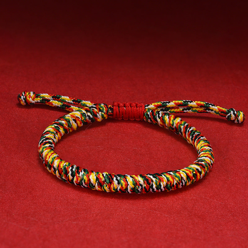 String Dorje Knot Woven Red Rope Bracelets