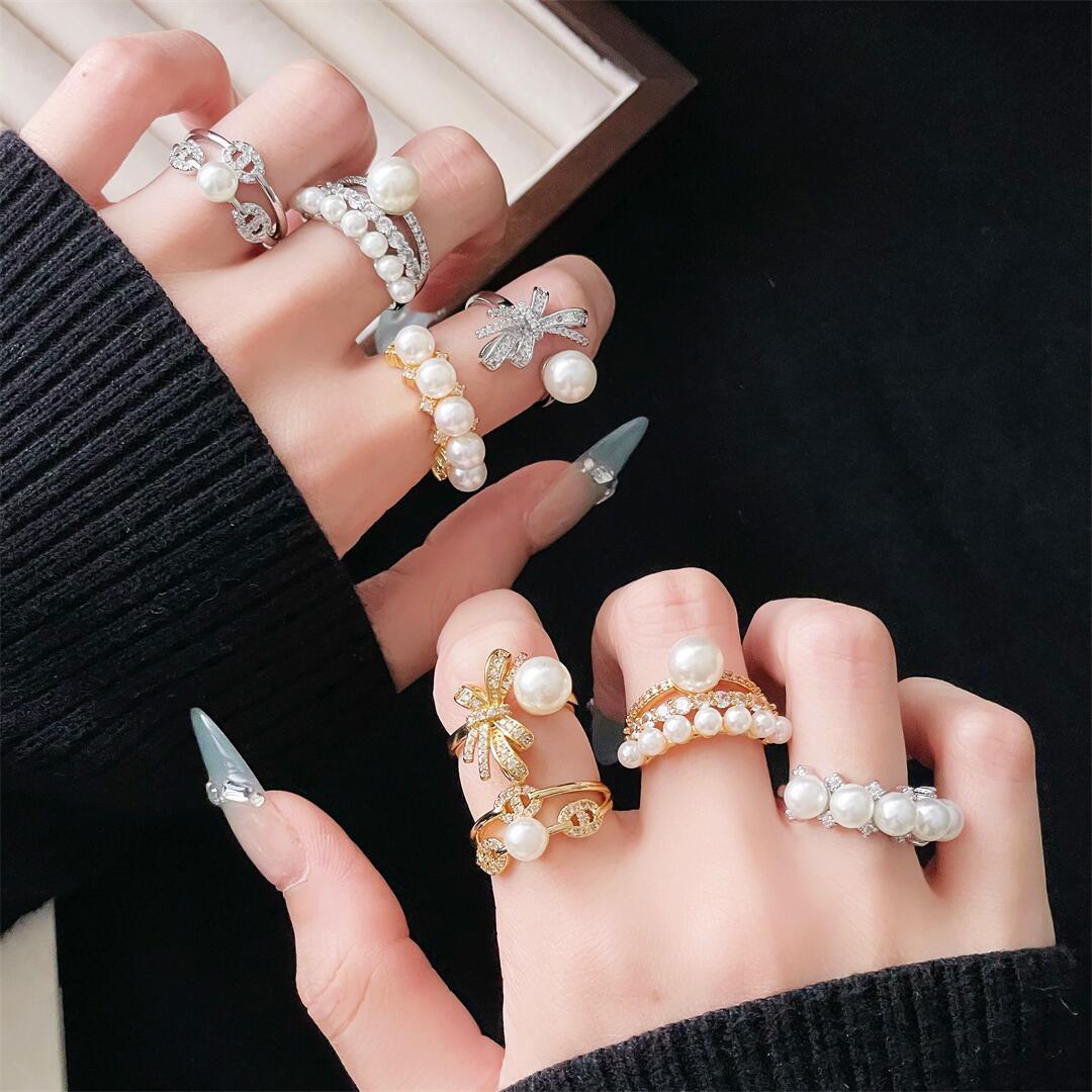 Elegant Personality Fashion Design Open High-grade Rings