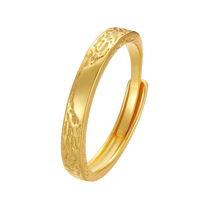 Women's & Men's Erosion Glacier Couple Affordable Luxury Fashion Niche Ring
