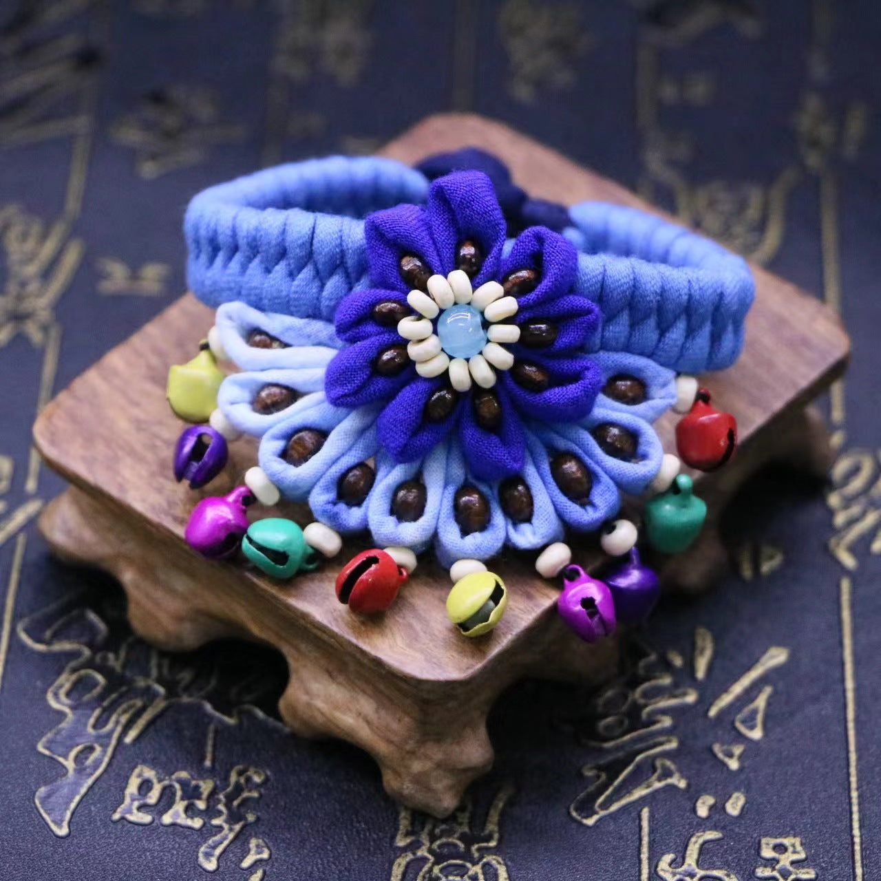 Blue Dyed Yunnan Dali Ethnic Style Cloth Bracelets