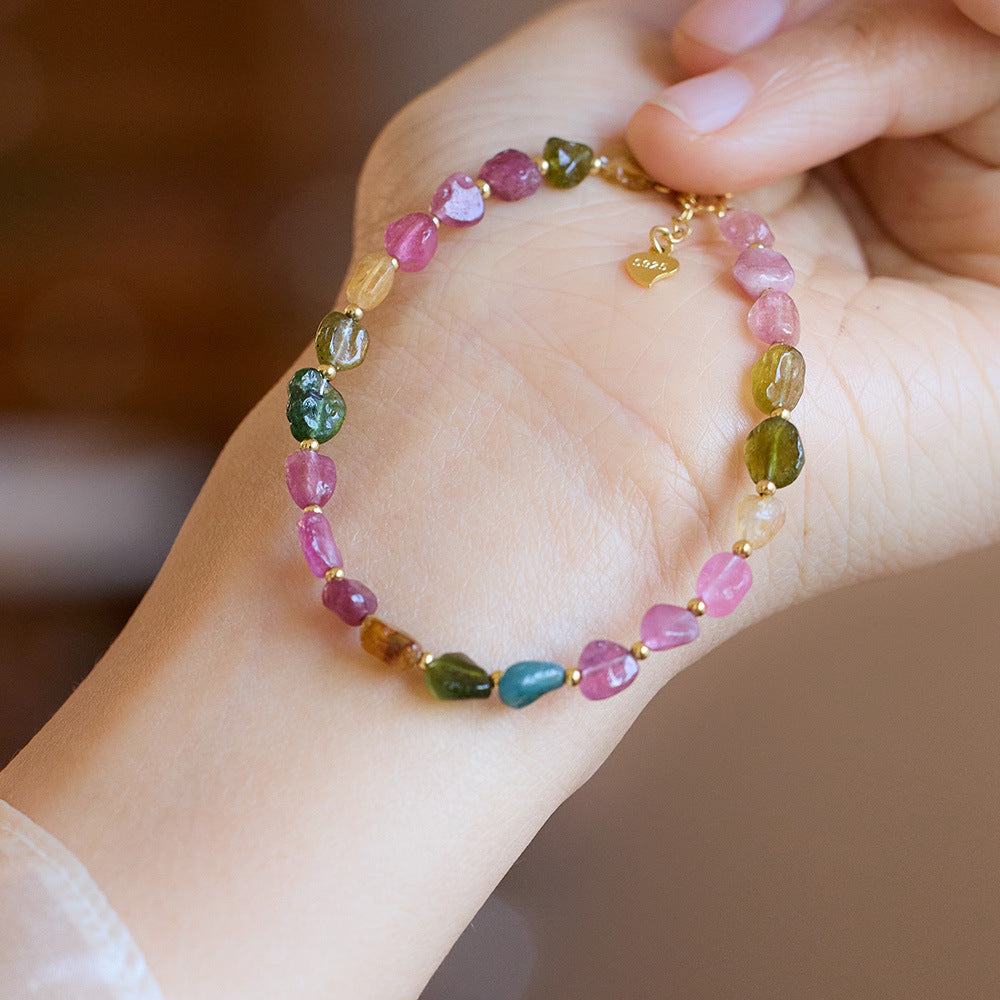 Words Mantra Right Rain Rainbow Candy Bracelets