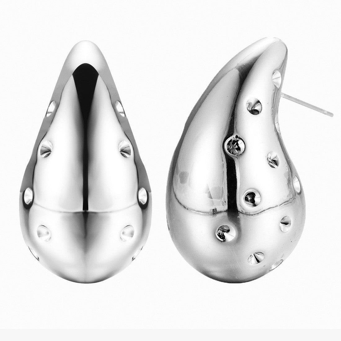 Women's Oversized Water Drop Gold-plated Teardrop Fashion Rings