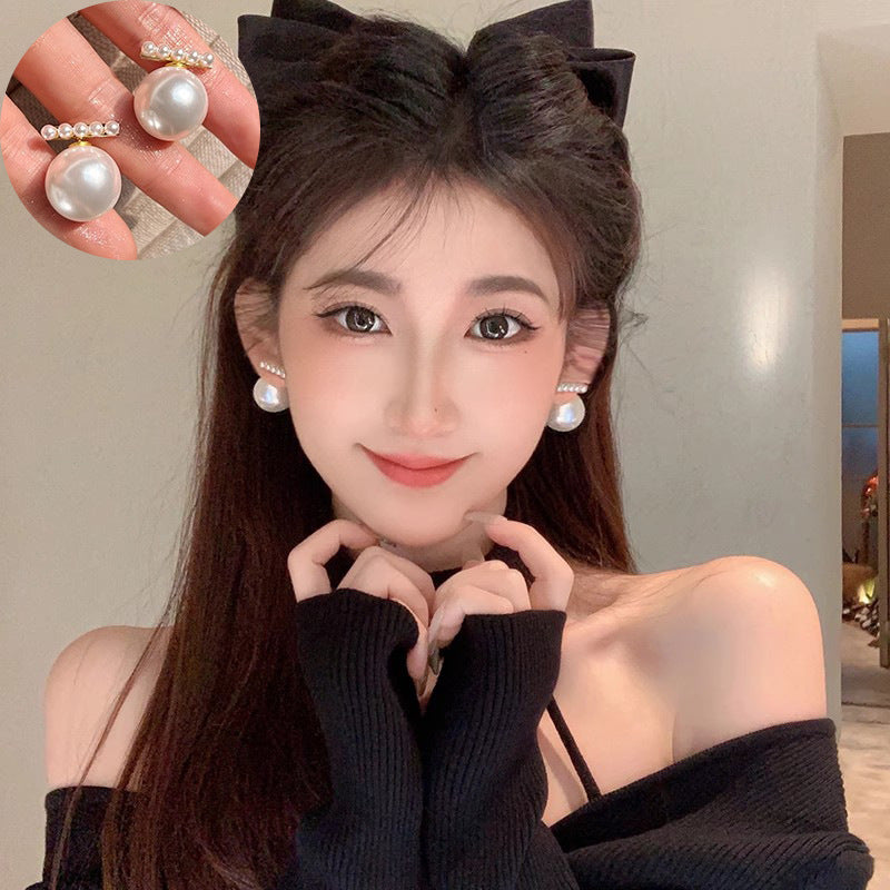 Women's Vintage Pearl Light Luxury Fashion High Sense Earrings