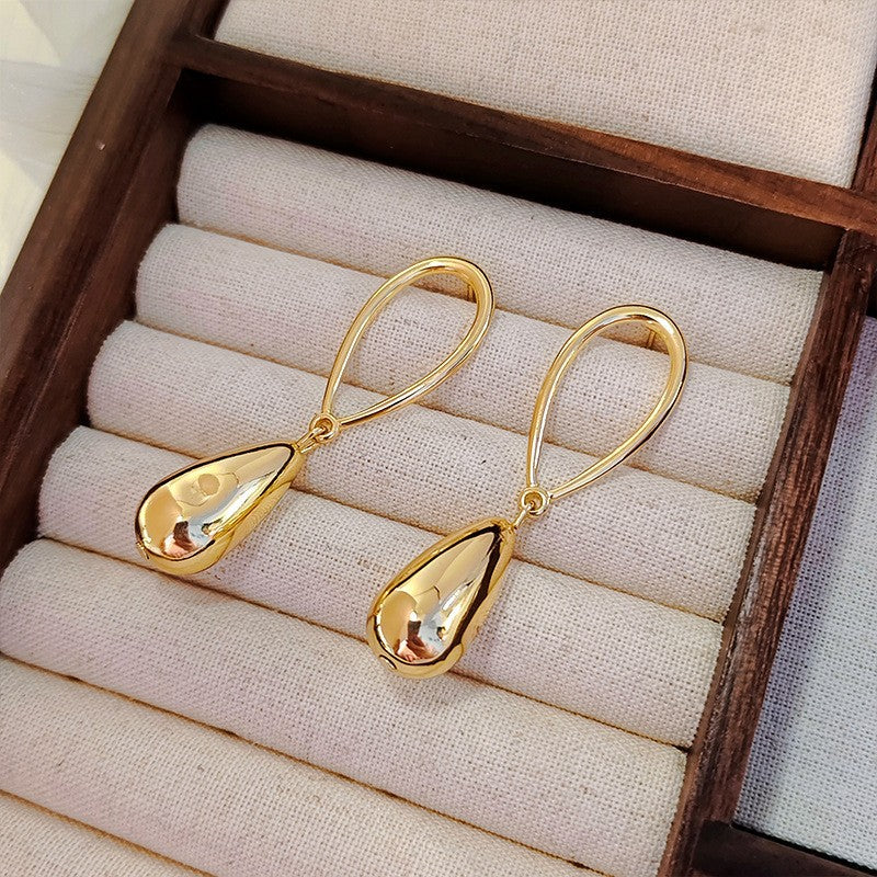 Women's Classic Retro Water Drop High-grade Alloy Earrings