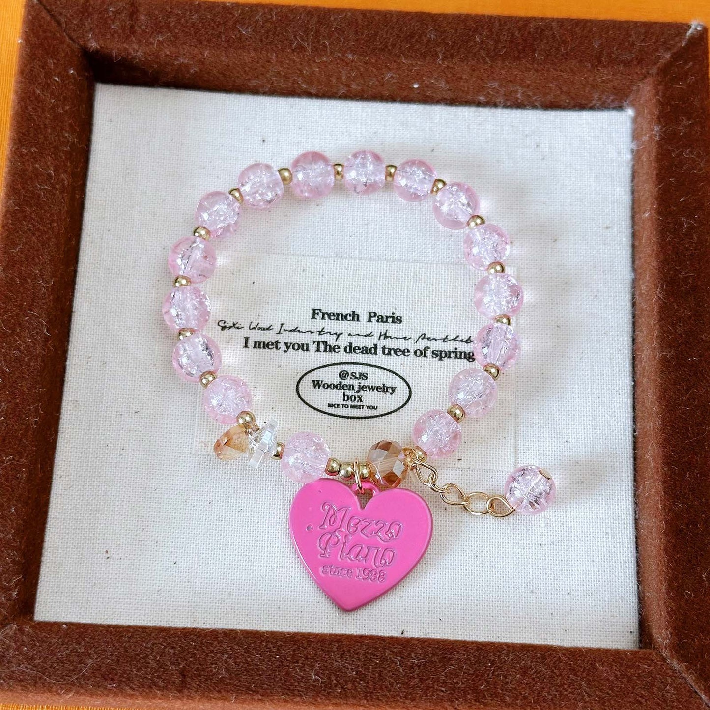 Korean Princess Female Hot Flower Beaded Bracelets