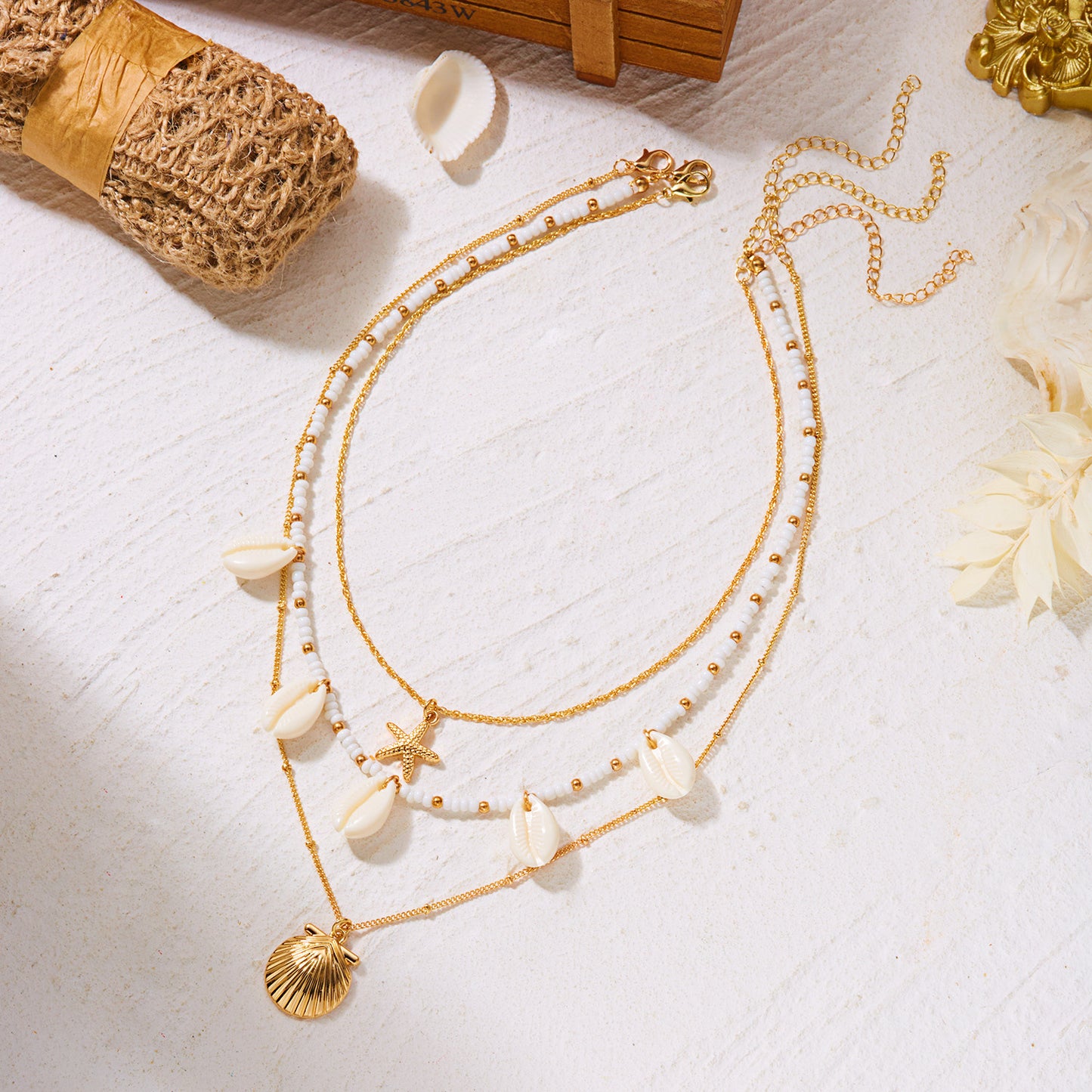 Bead Beach Marine Wild Starfish Shell Necklaces
