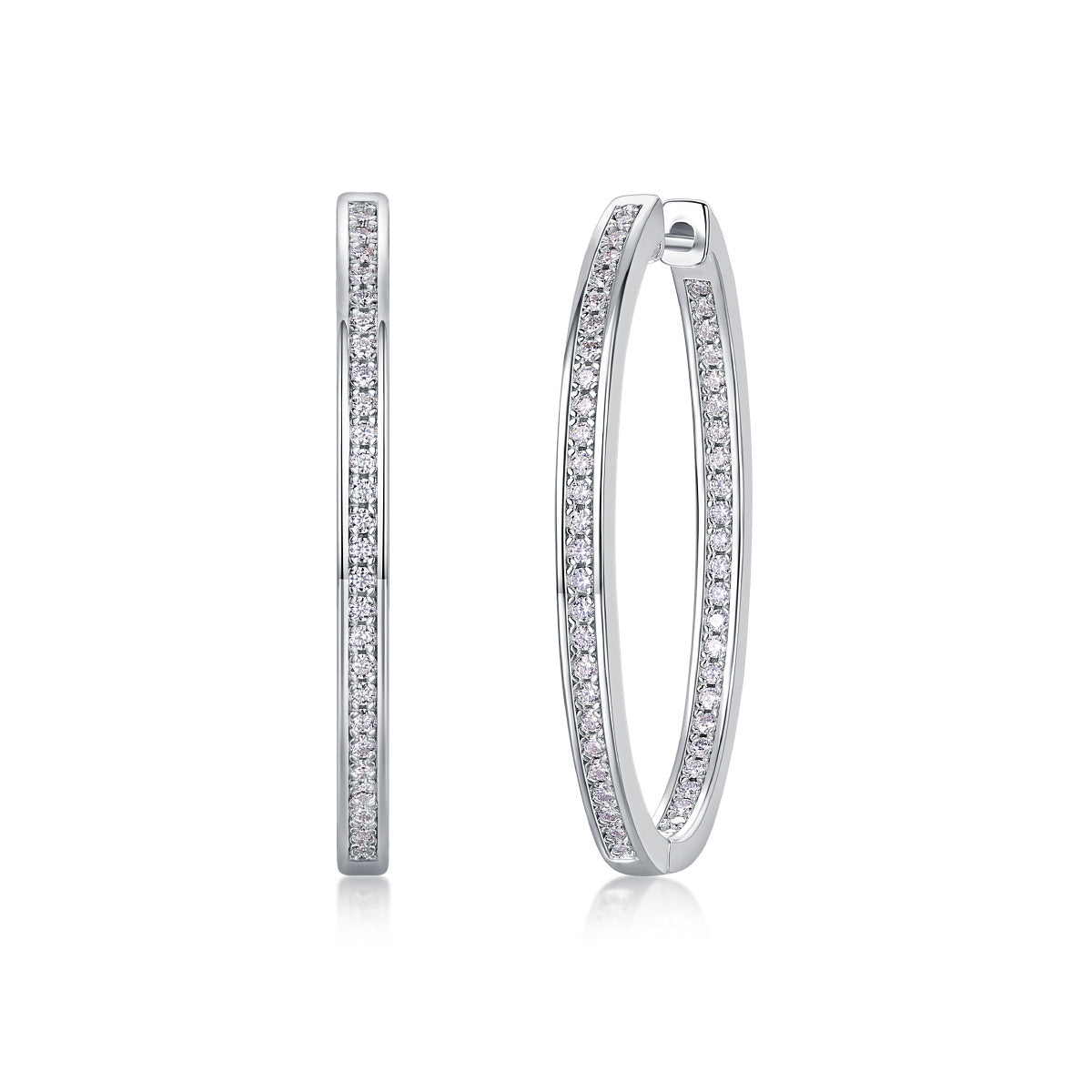 Women's Affordable Luxury Fashion Sier High-grade Temperament Earrings