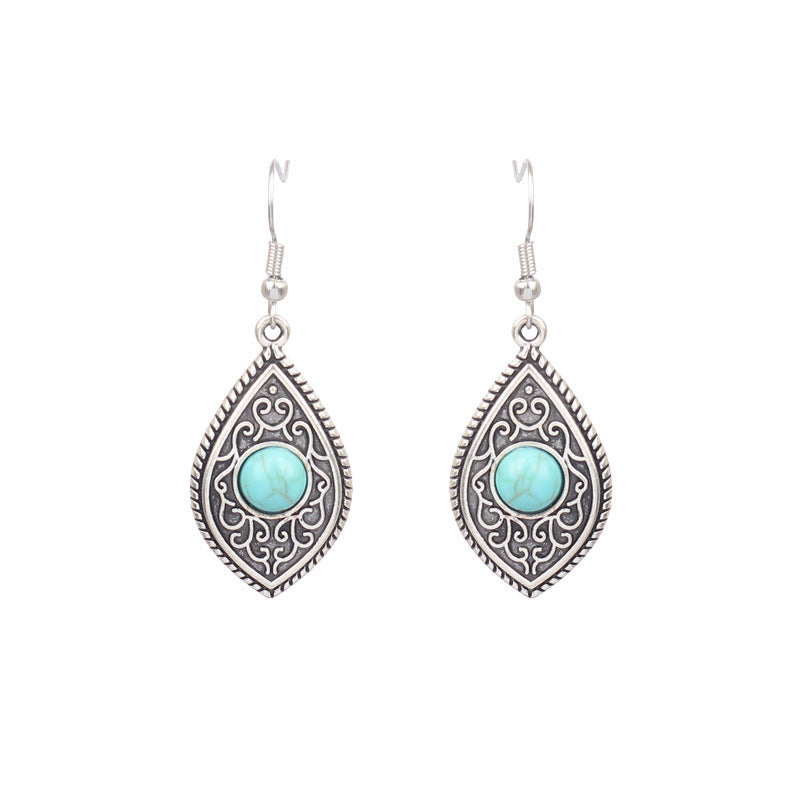 Vacation Style Popular Alloy Geometric Female Earrings