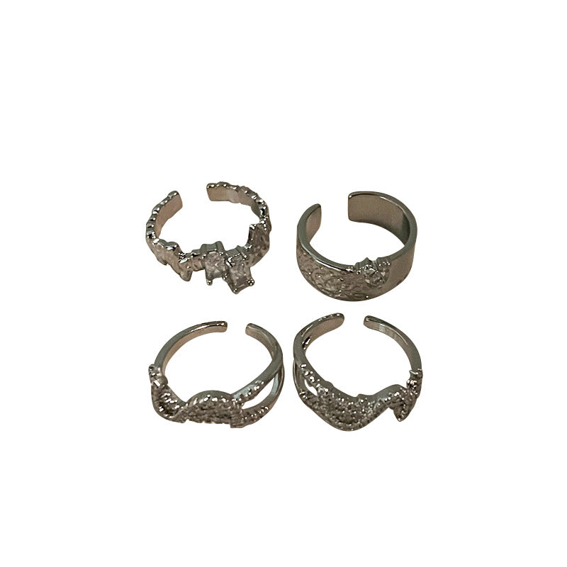 Women's Personalized Cold Style Index Finger Affordable Luxury High-grade Minority Rings