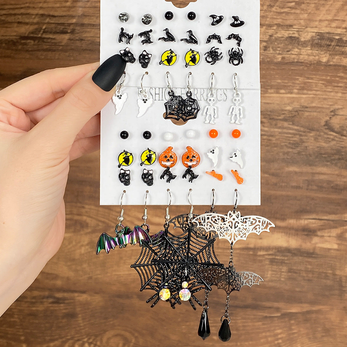 Halloween Suit Female Niche Affordable Luxury Earrings