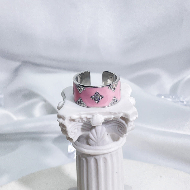 Bow Tie Open Female Sweet Cool Fashion Rings