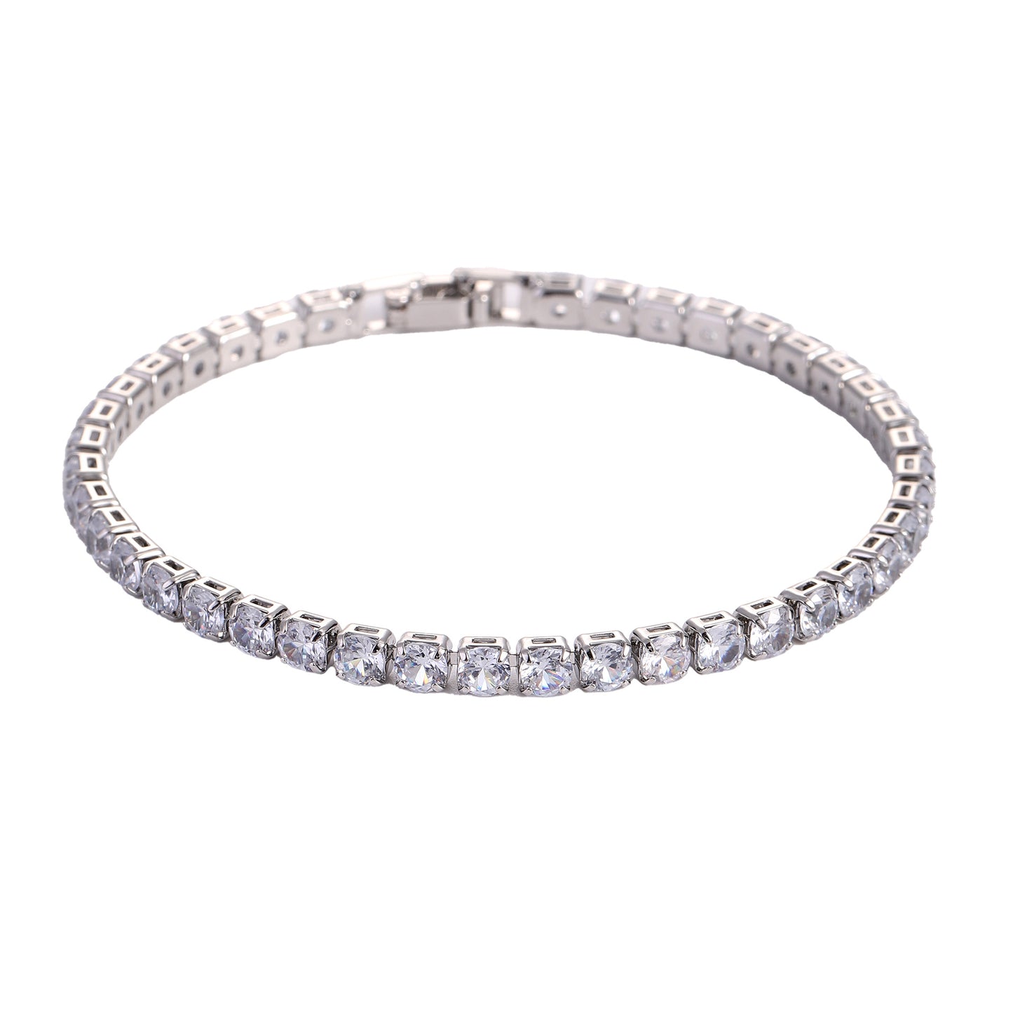 Women's & Men's Hip Hop Zircon Simple Fashion Tennis Bracelets