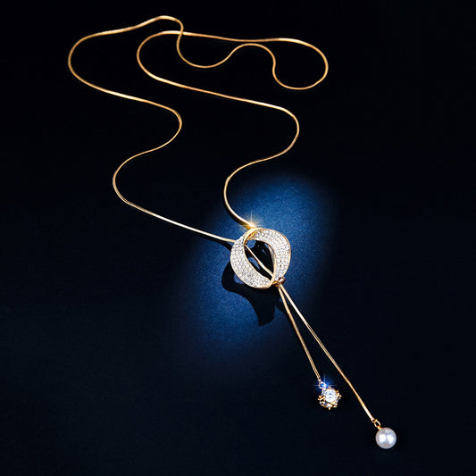Women's Sweater Chain Long Simple Fashion Clothes Necklaces