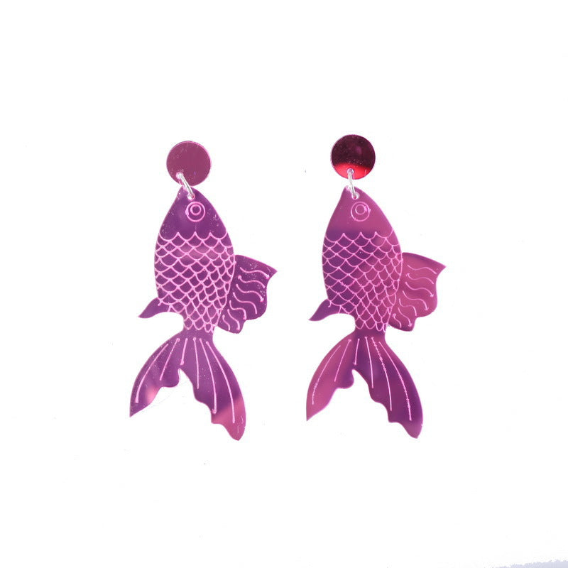 Lobster Crab Goldfish Octopus Shark Frog Earrings