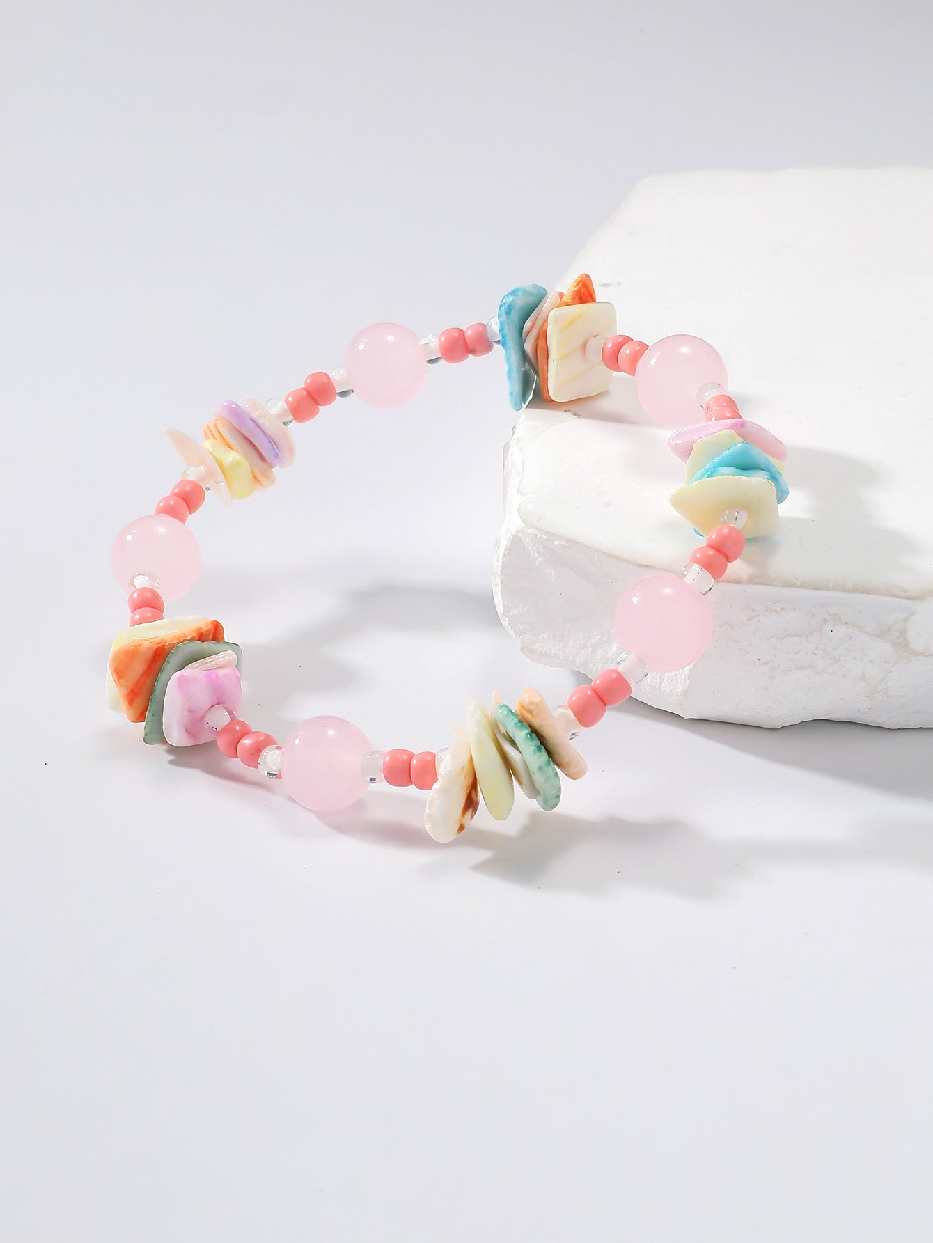 Holiday Rainbow Female Niche Light Candy Bracelets