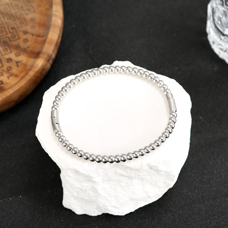 Women's Stainless Steel For Titanium No Fading High-grade Starry Bracelets