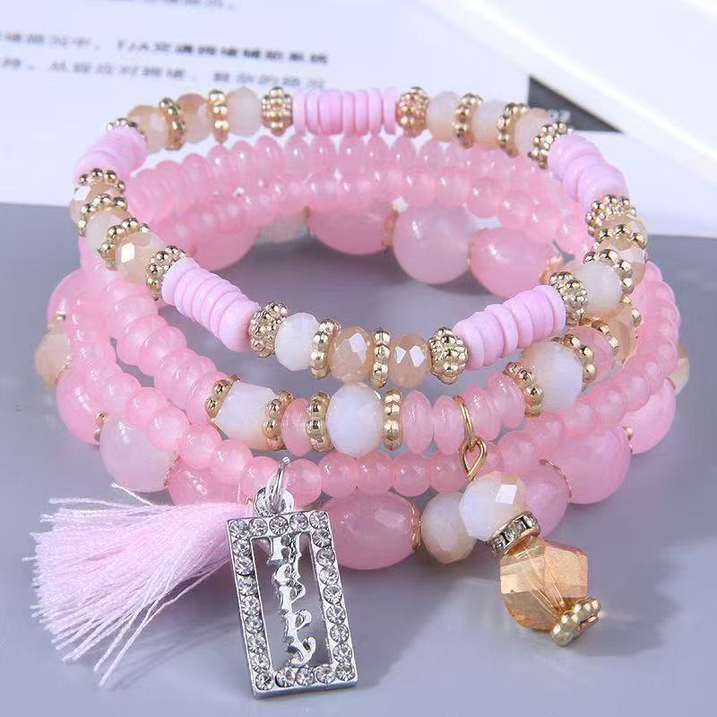 Women's English Tag Creative Gift For Bracelets