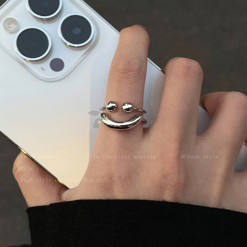 Metal Female Niche Design Advanced Index Finger Fashion Personalized Cold Rings