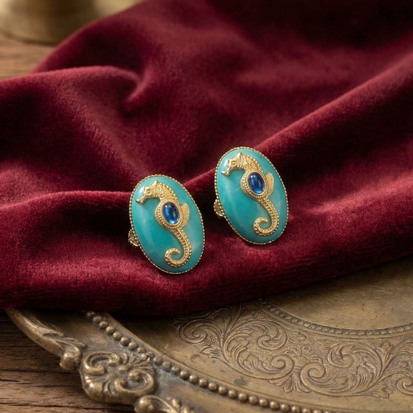 Women's Style Zodiac Ear Retro Refined Stylish Jewelry Set