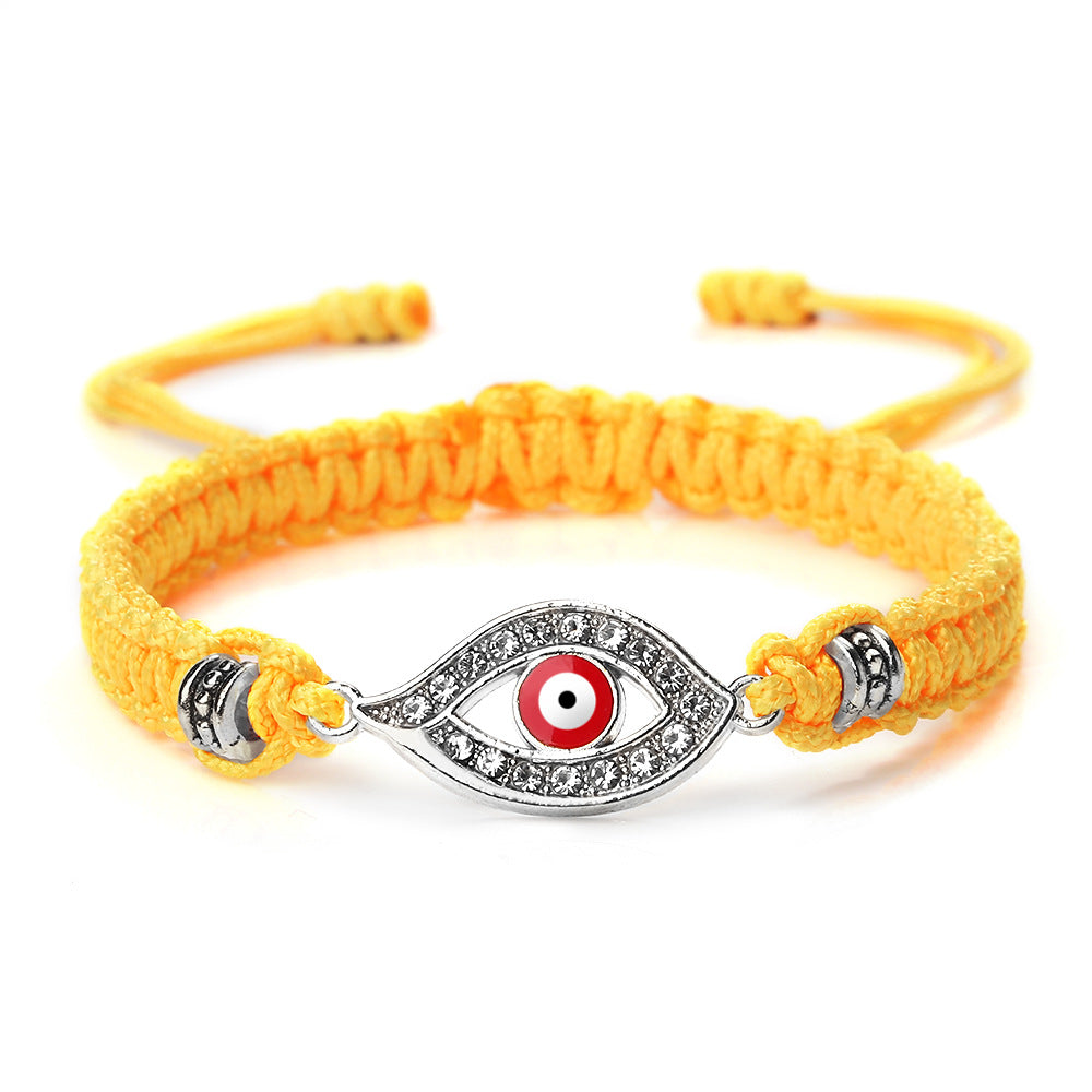 Devil's Eye Starry Eyes Woven Couple Bracelet
