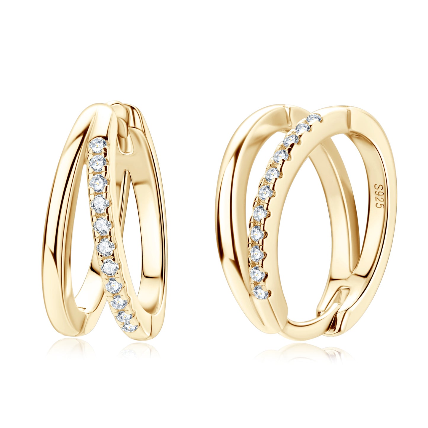 Women's Style Personality Double Ear Minority Rings