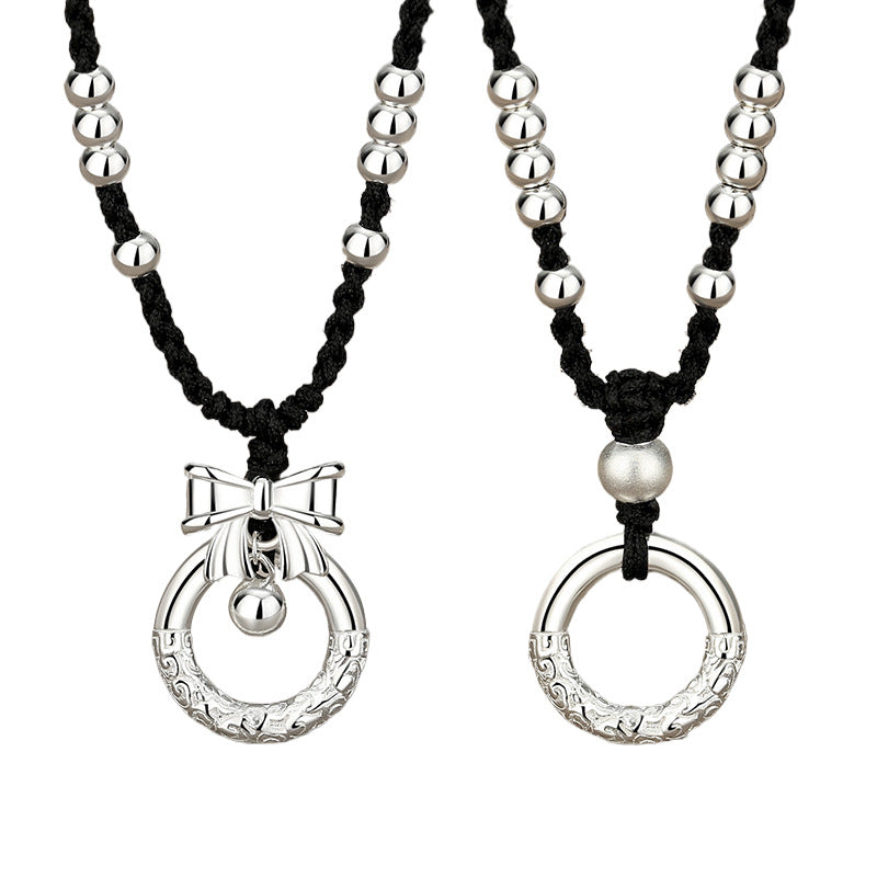 Affordable Luxury Niche Personality Woven Black Necklaces
