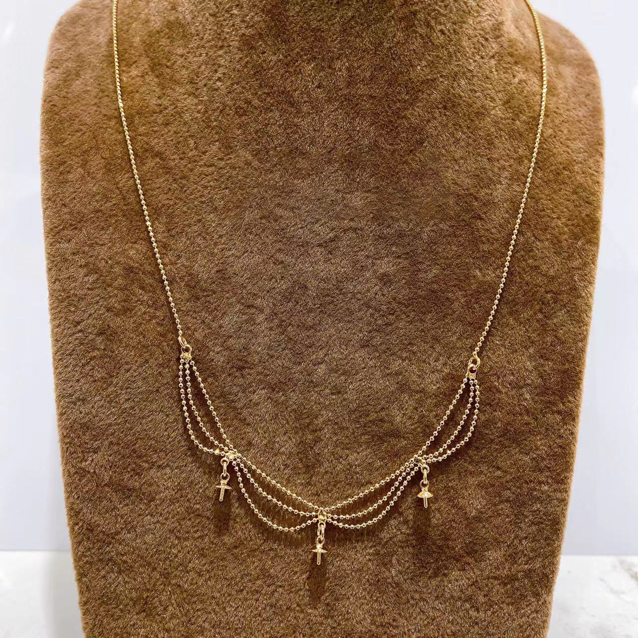 Women's Entry Lux Style Pearl High-grade Eardrop Necklaces