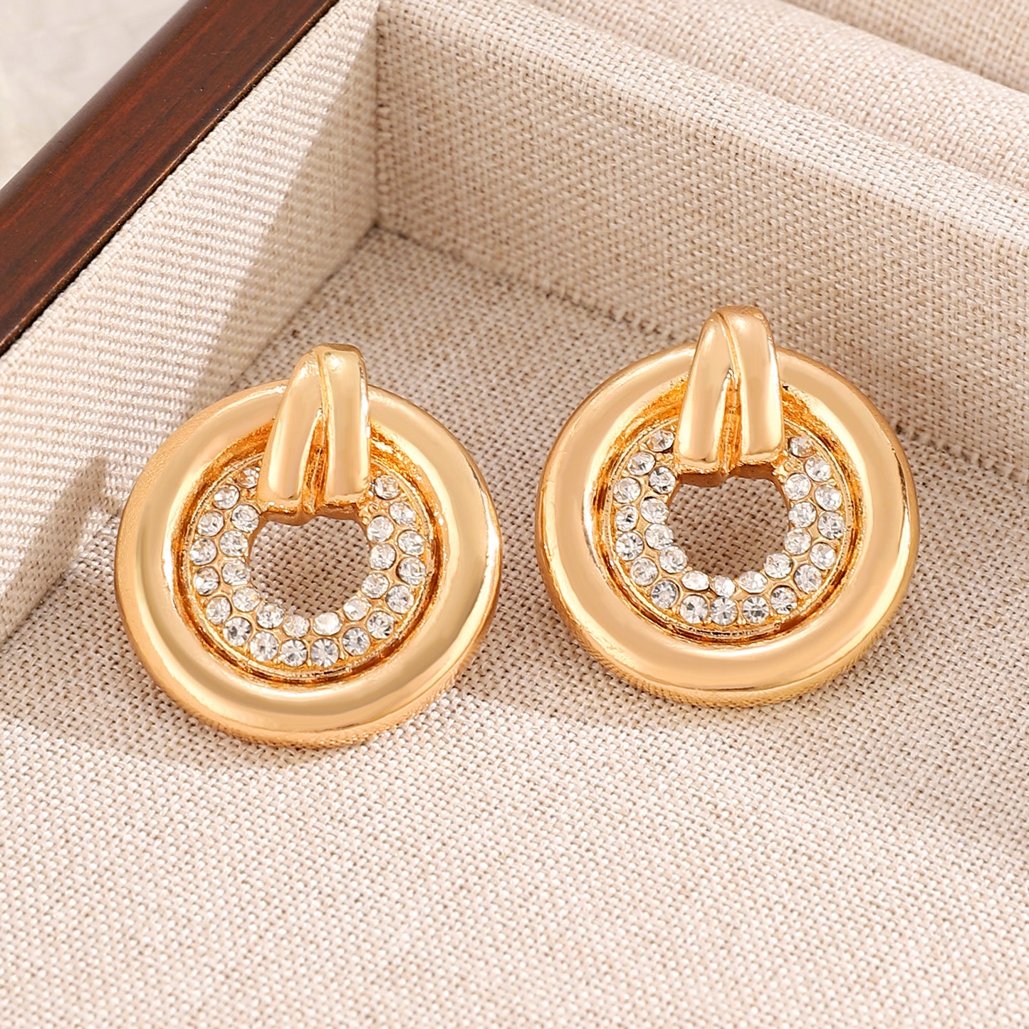 Trendy Cold Scenery Surface Metal High-grade Rings