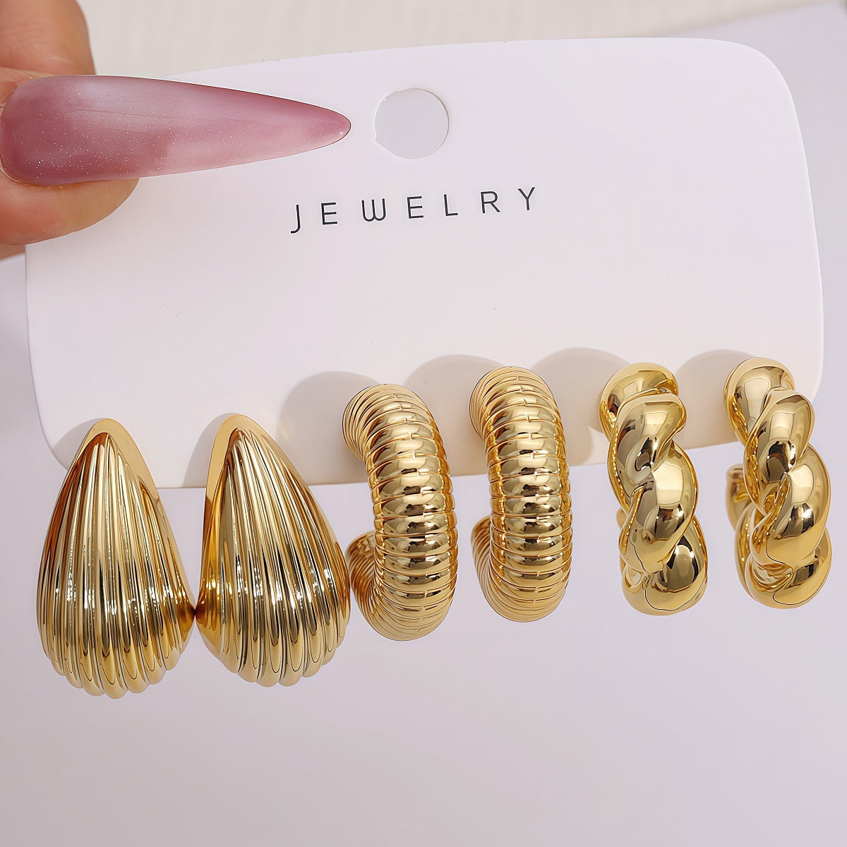Irregular Flower Personalized Minority Fashionable Simple High-grade Rings