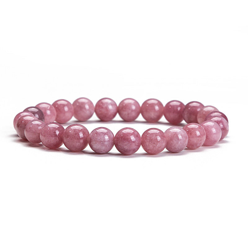 Listed Agate Pink Crystal Aquamarine Beaded Bracelets