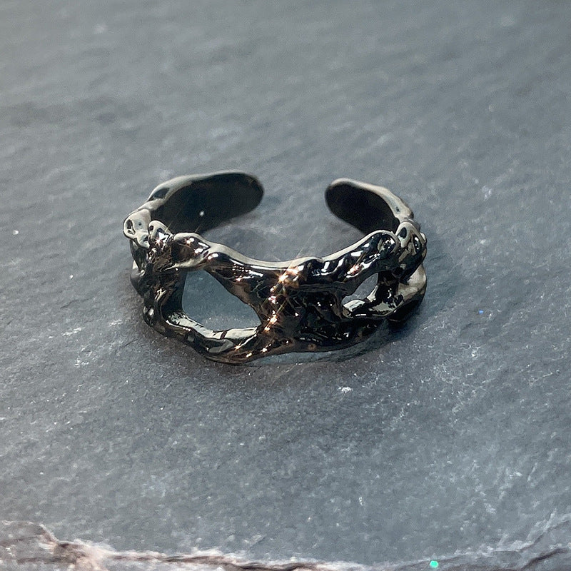 Asterism High Sense Dark Style Female Trendy Rings