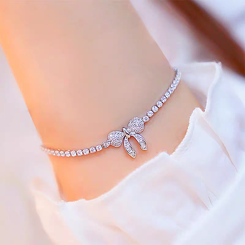 Women's Bow Light Luxury Pull Adjustable Fashion Bracelets