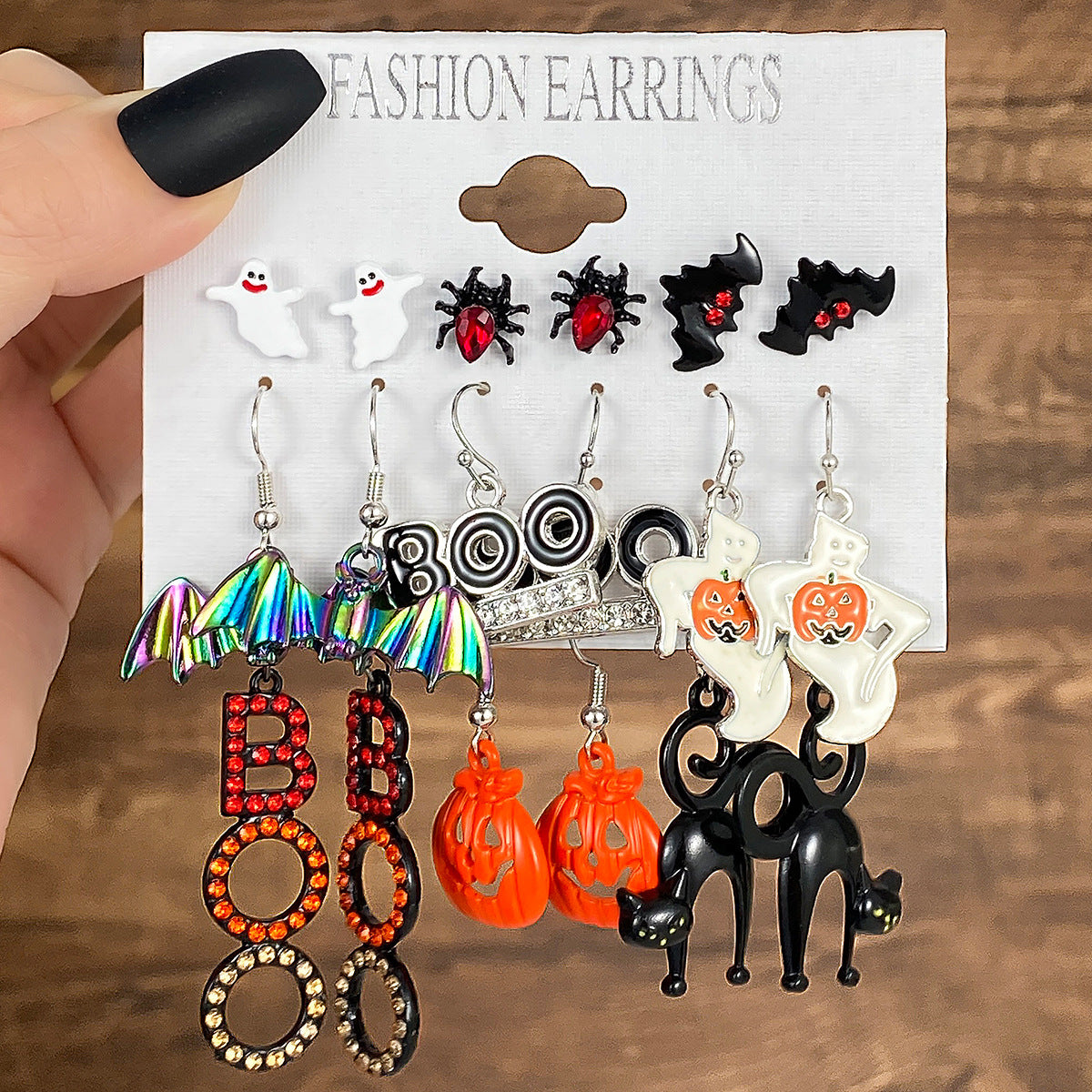 Halloween Suit Female Niche Affordable Luxury Earrings