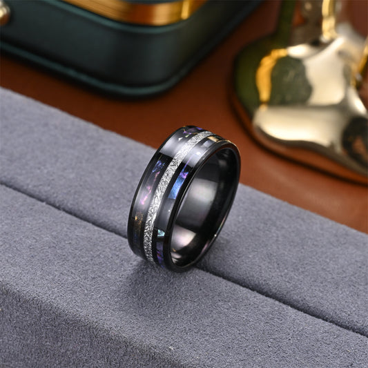 Silk Three-line Double Shell Oil Dripping Rings