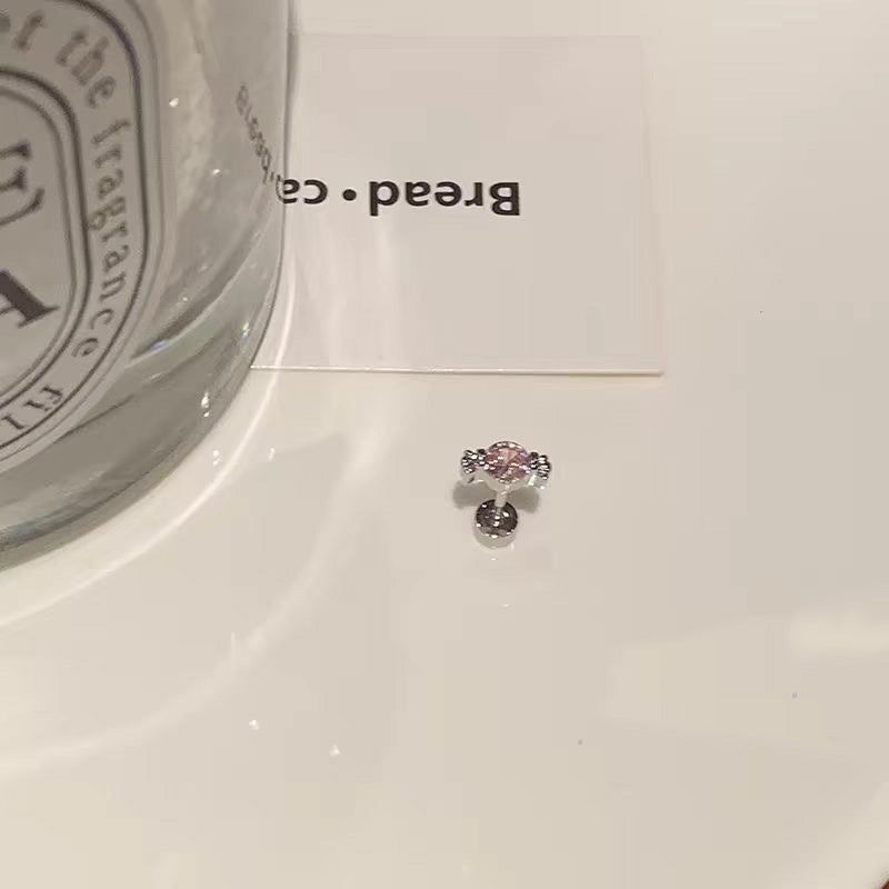 Titanium Steel Ear Bone Sleeping No Need Stud Earrings