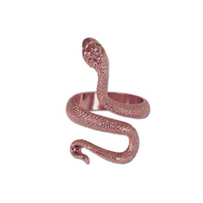 Personalized Exaggerated Snake Retro Punk Hip Ring