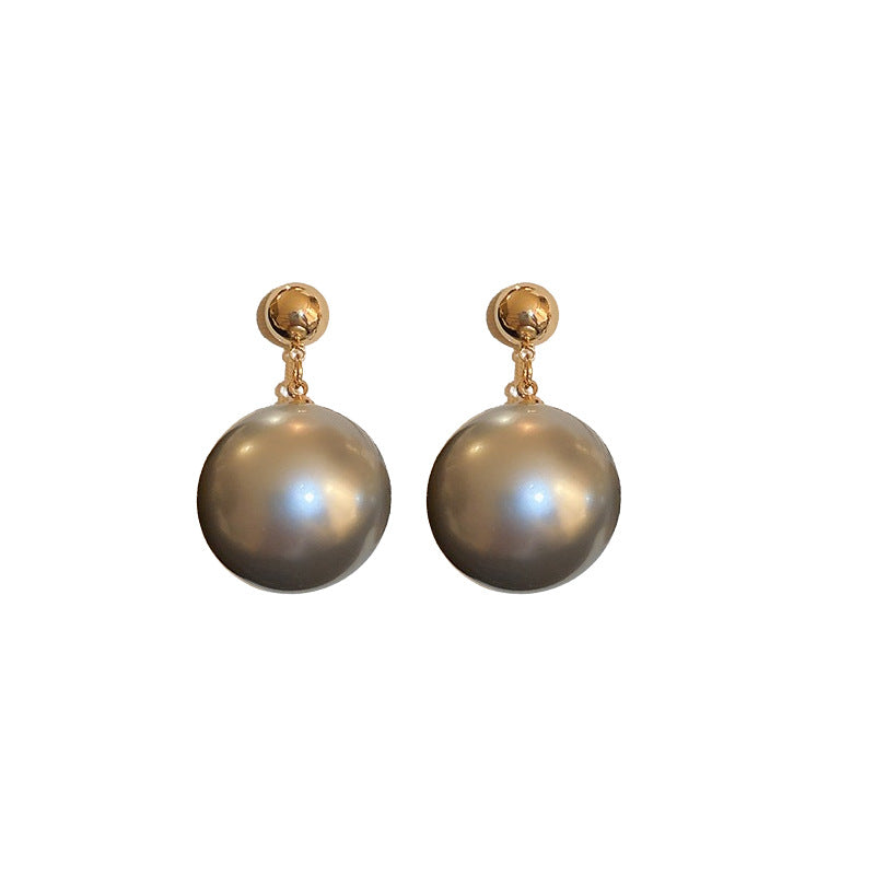 Women's Pearl French Exaggerated Light Luxury Classic Earrings