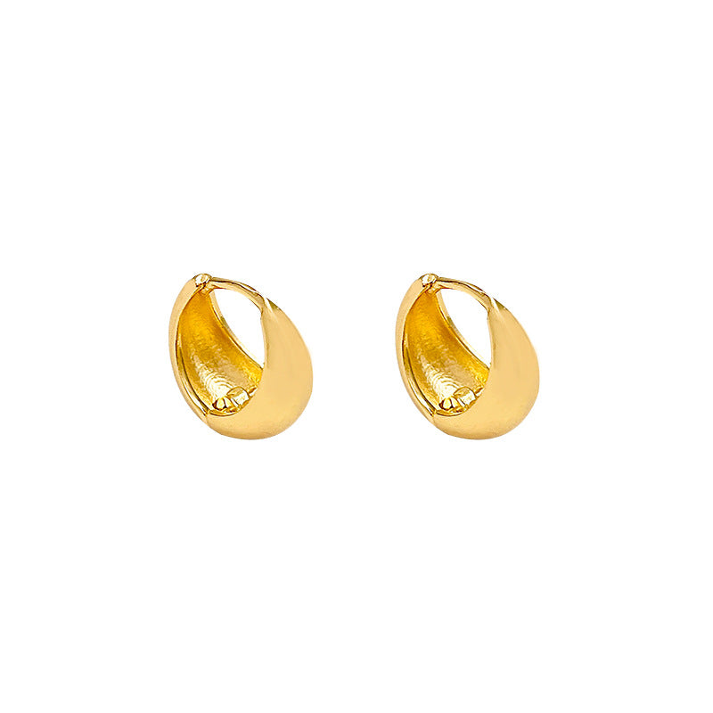 Drop Simple Ear Clip Female Korean Earrings