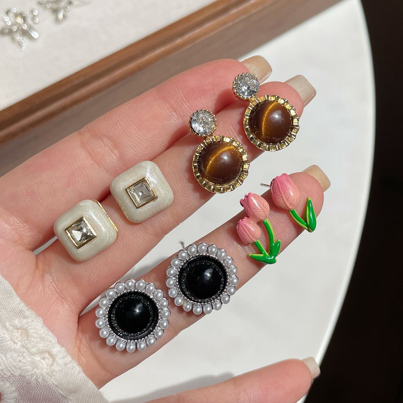 Style Female Clearance Night Market Stall Earrings