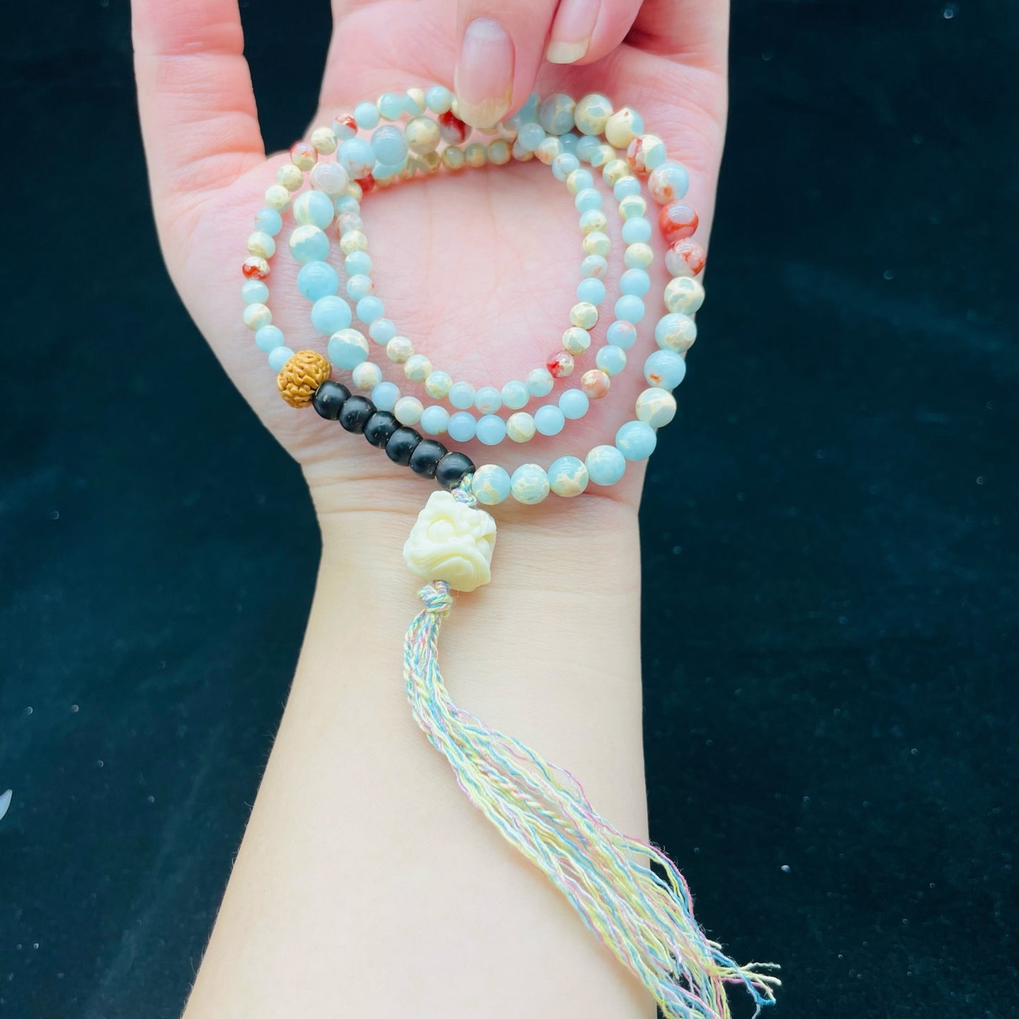 Women's Fresh Beaded High Sense Stone Girlfriend Bracelets