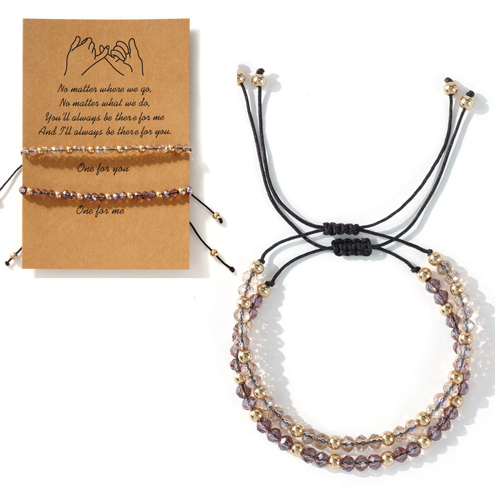 Creative Crystal Design Fashion Trendy Versatile Bracelet